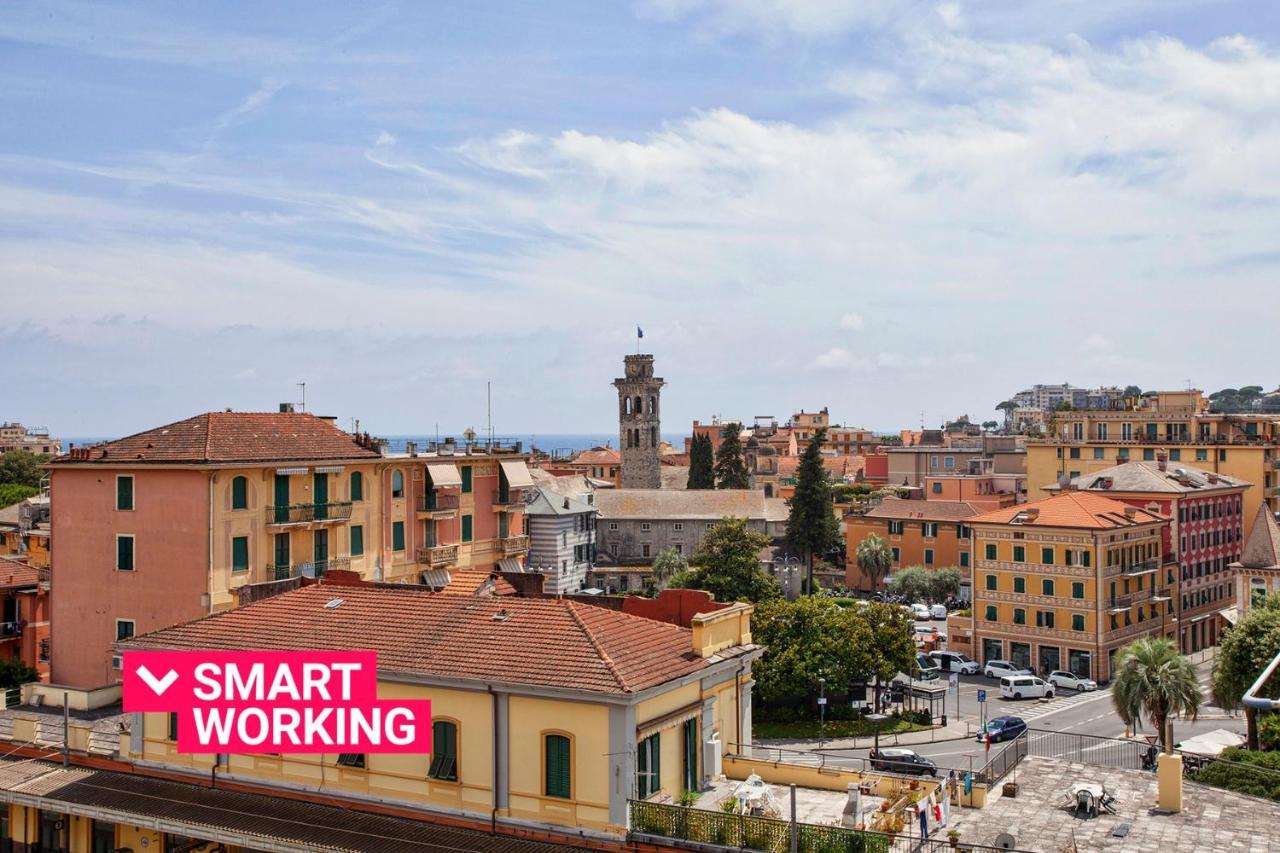 Seaview Studio In The Center Of Rapallo Kültér fotó