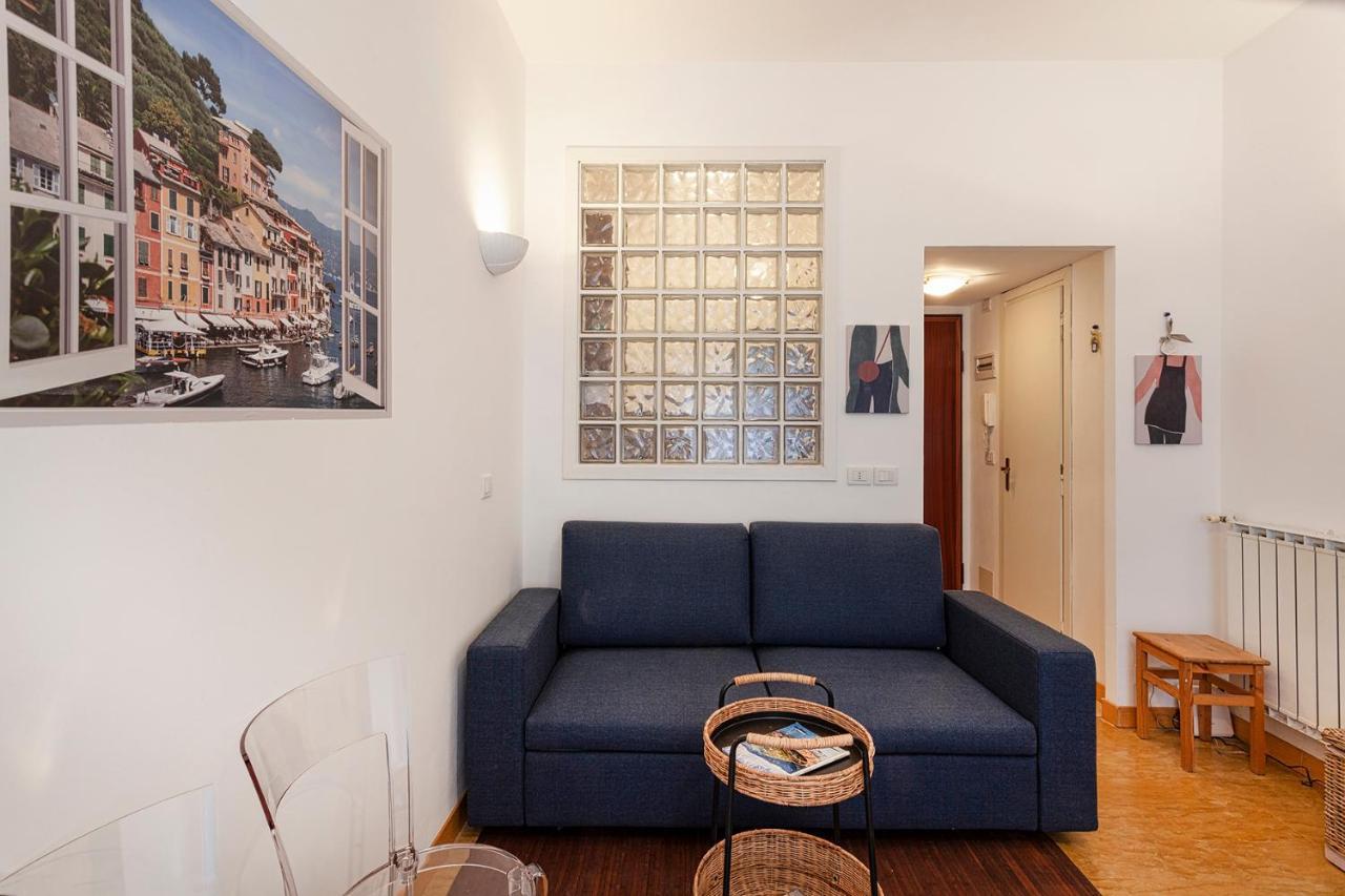 Seaview Studio In The Center Of Rapallo Kültér fotó