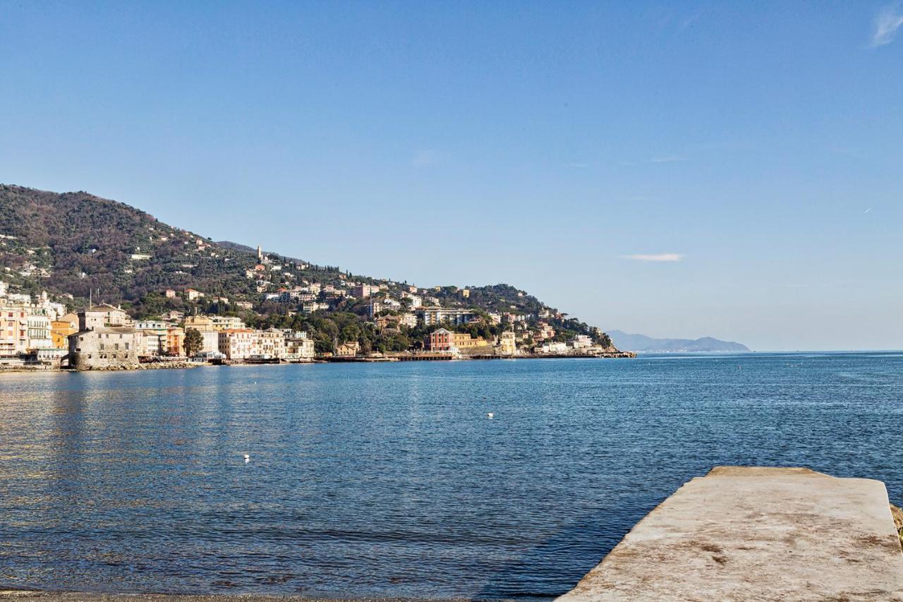 Seaview Studio In The Center Of Rapallo Kültér fotó