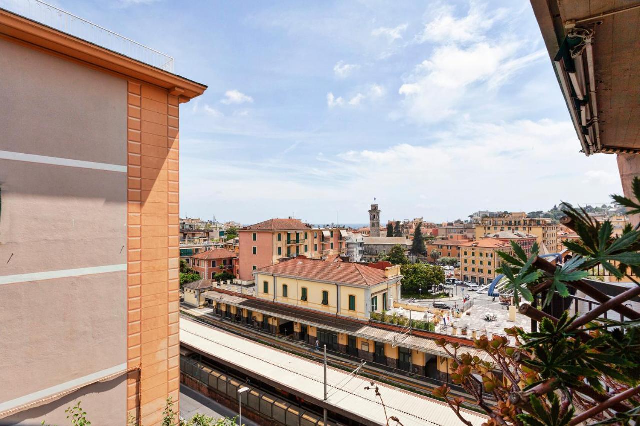 Seaview Studio In The Center Of Rapallo Kültér fotó